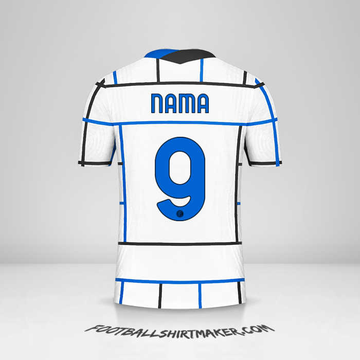 Jersey Inter Cup 2020/21 Alternatif -  nama - 9