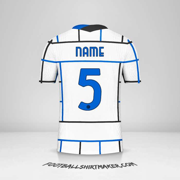 Shirt Inter Cup 2020/21 Away -  name - 5