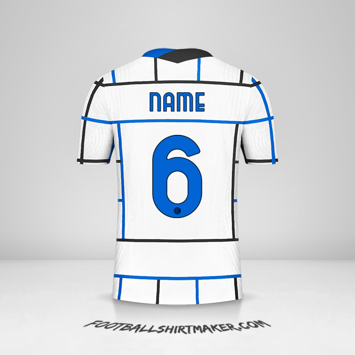 Shirt Inter Cup 2020/21 Away -  name - 6