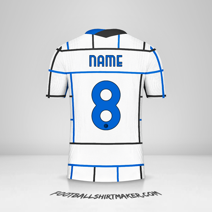 Shirt Inter Cup 2020/21 Away -  name - 8