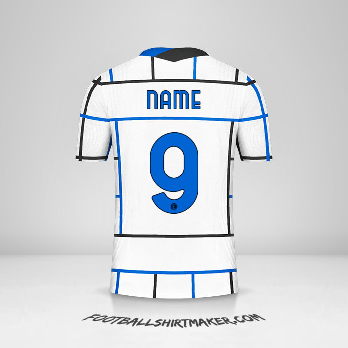 Shirt Inter Cup 2020/21 Away -  name - 9