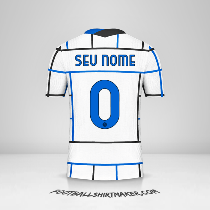 Camisa Inter Cup 2020/21 II -  seu nome - 0