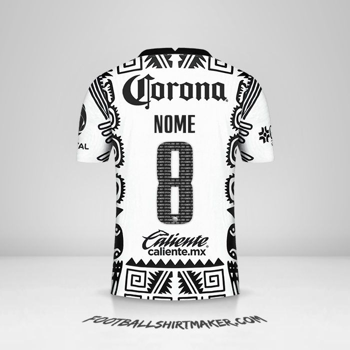 Camisa Club America 2021 Terceira -  nome - 8