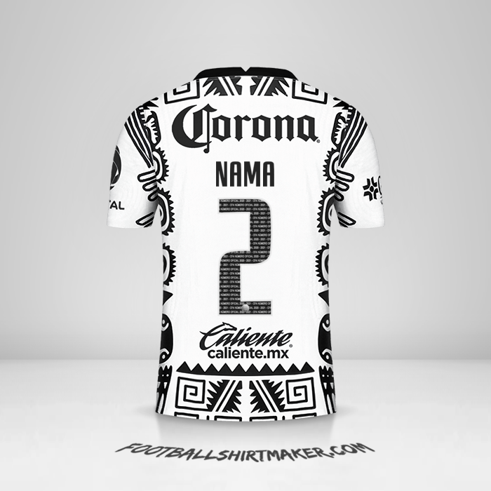 Jersey Club America 2021 Ketiga -  nama - 2