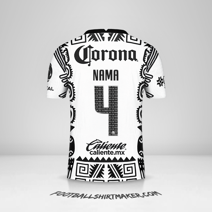 Jersey Club America 2021 Ketiga -  nama - 4