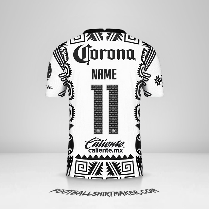 Trikot Club America 2021 Dritte -  name - 11