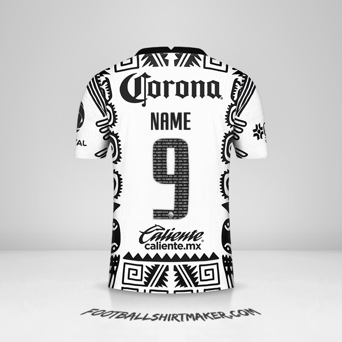 Trikot Club America 2021 Dritte -  name - 9