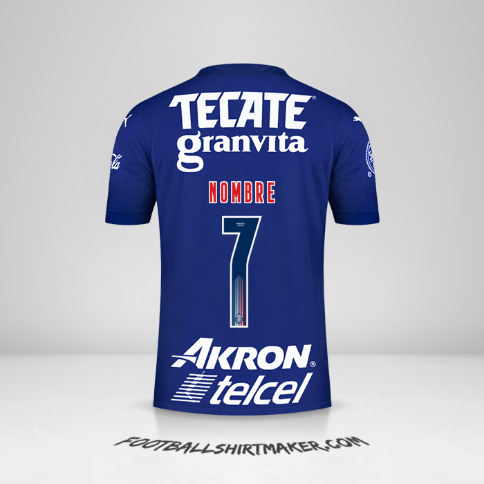 Jersey Guadalajara 2021 Tercera -  nombre - 7