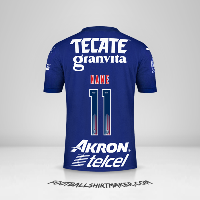 Trikot Guadalajara 2021 Dritte -  name - 11