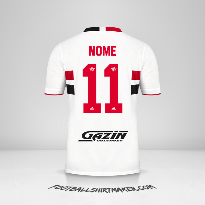 Maglia Sao Paulo FC 2021 -  nome - 11