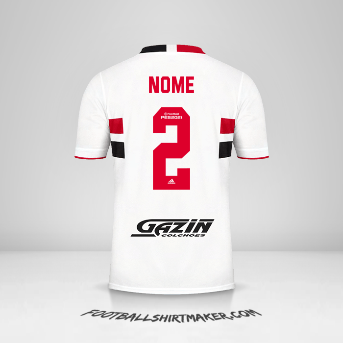 Camisola Sao Paulo FC 2021 -  nome - 2