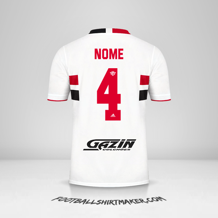 Camisa Sao Paulo FC 2021 -  nome - 4