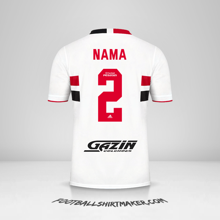 Jersey Sao Paulo FC 2021 -  nama - 2
