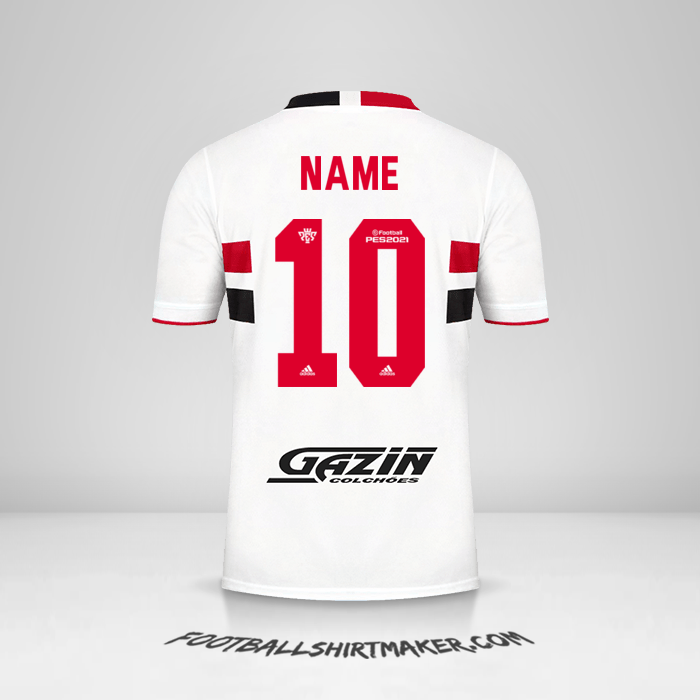 Trikot Sao Paulo FC 2021 -  name - 10