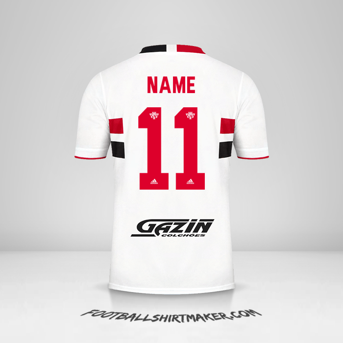 Shirt Sao Paulo FC 2021 -  name - 11