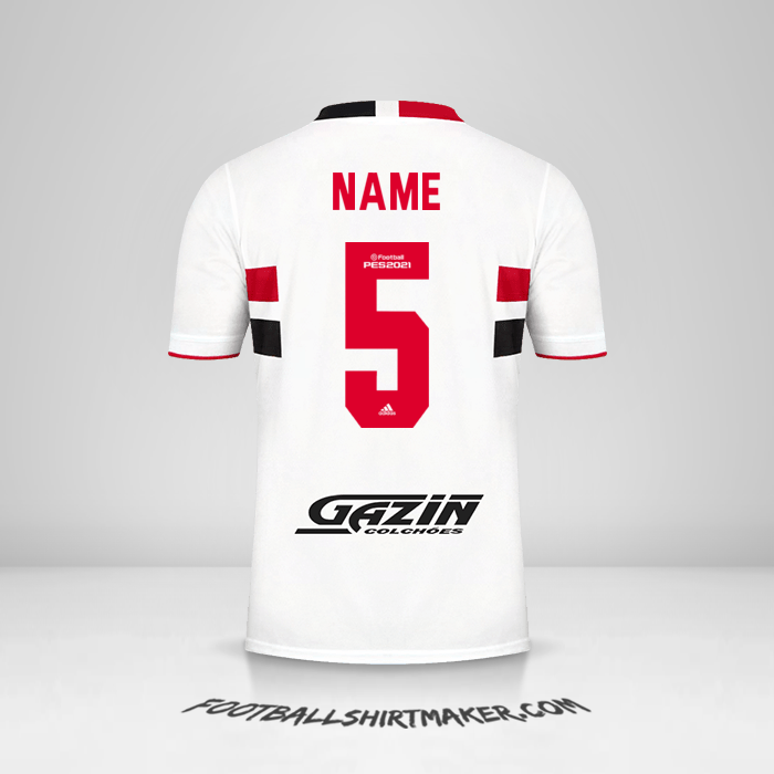 Trikot Sao Paulo FC 2021 -  name - 5