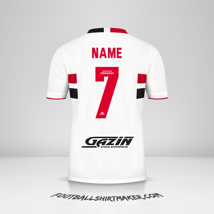 Trikot Sao Paulo FC 2021 -  name - 7