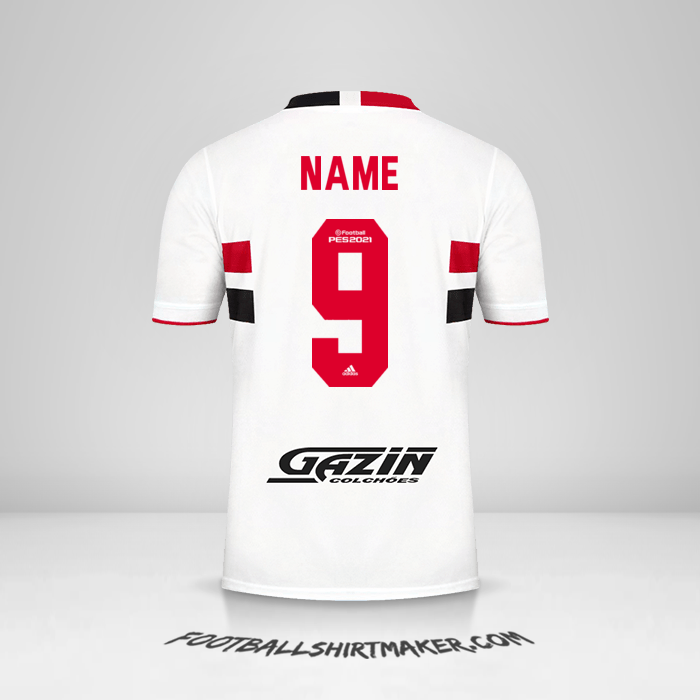 Jersey Sao Paulo FC 2021 -  name - 9