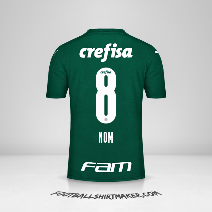 Maillot Palmeiras 2021 -  nom - 8