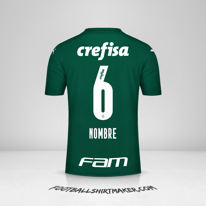 Jersey Palmeiras 2021 -  nombre - 6