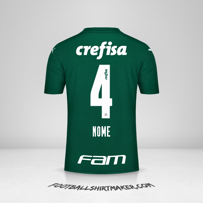 Camisola Palmeiras 2021 -  nome - 4