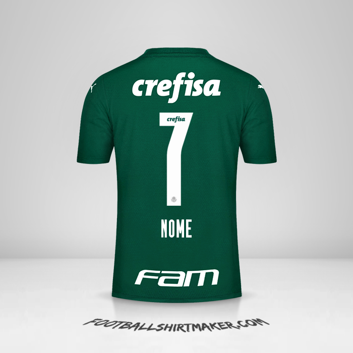 Maglia Palmeiras 2021 -  nome - 7