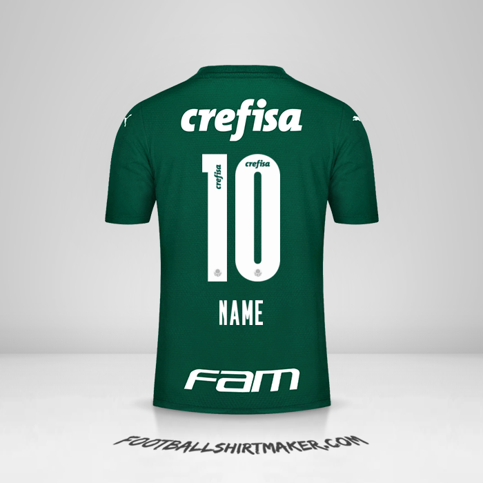 Shirt Palmeiras 2021 -  name - 10