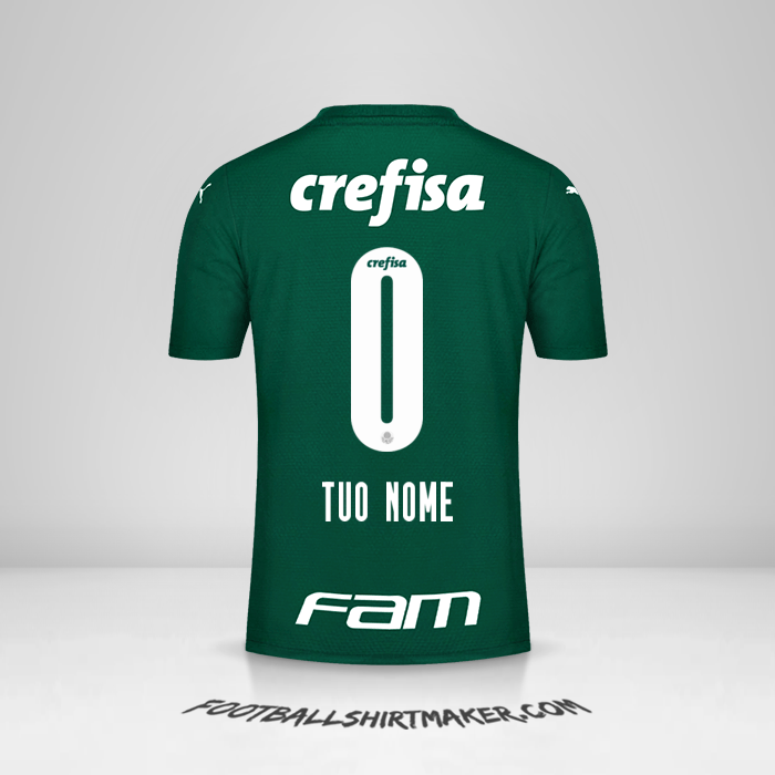 Maglia Palmeiras 2021 -  tuo nome - 0