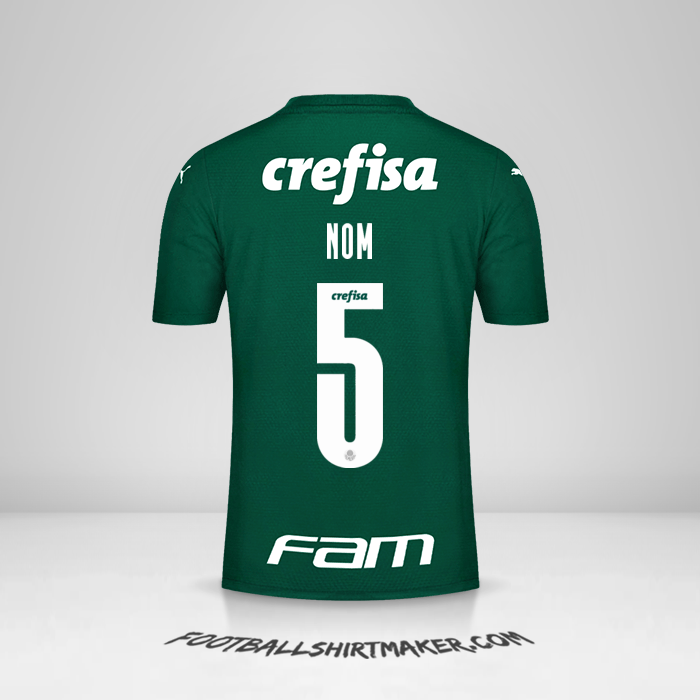 Maillot Palmeiras Libertadores 2021 -  nom - 5