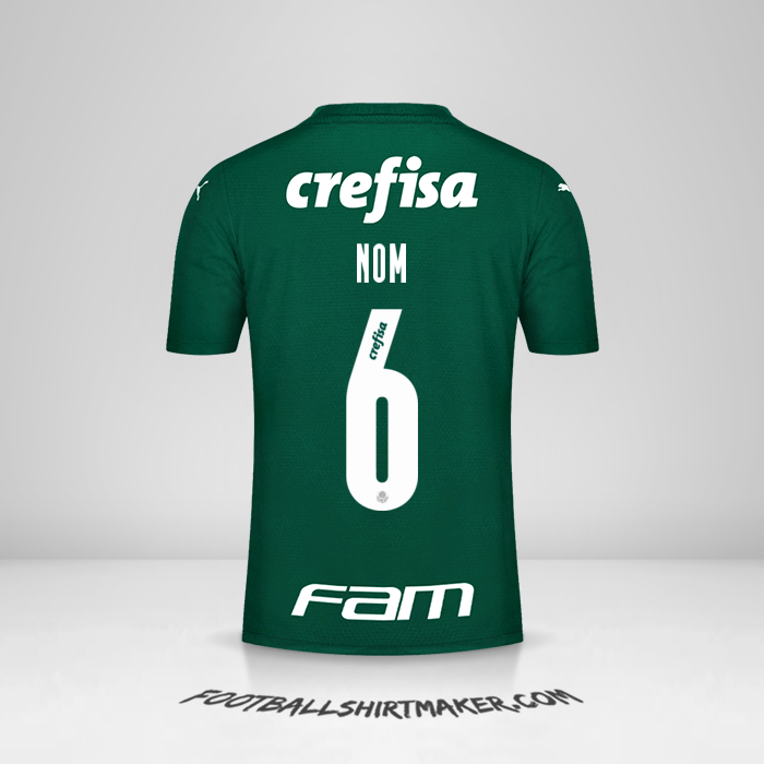 Maillot Palmeiras Libertadores 2021 -  nom - 6