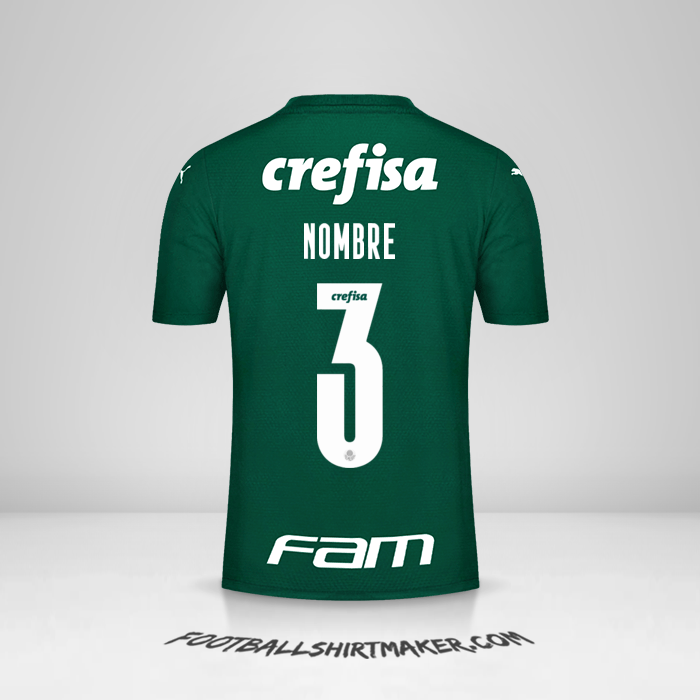 Jersey Palmeiras Libertadores 2021 -  nombre - 3