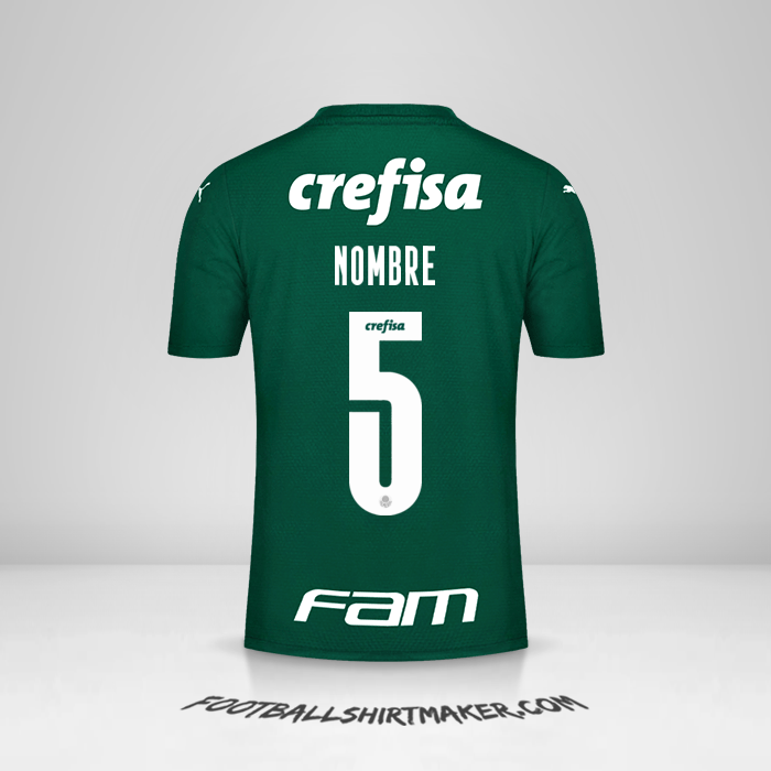 Jersey Palmeiras Libertadores 2021 -  nombre - 5