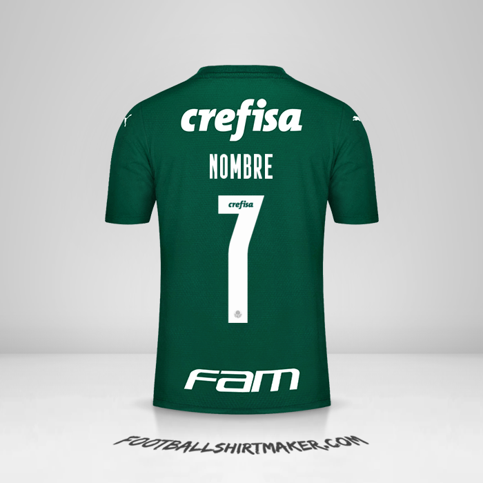 Jersey Palmeiras Libertadores 2021 -  nombre - 7