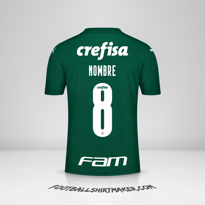 Camiseta Palmeiras Libertadores 2021 -  nombre - 8