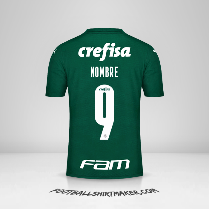 Jersey Palmeiras Libertadores 2021 -  nombre - 9
