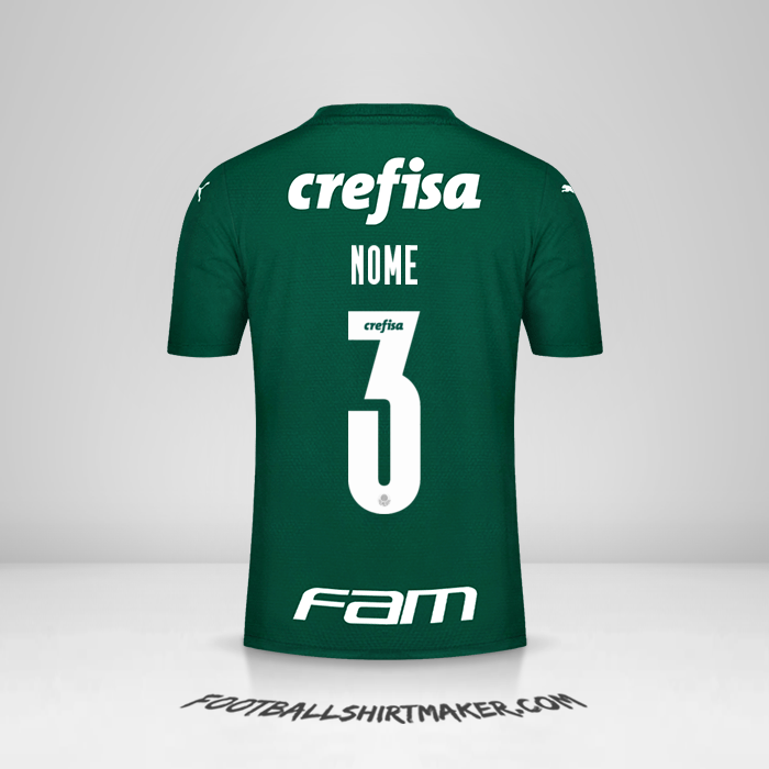 Camisa Palmeiras Libertadores 2021 -  nome - 3