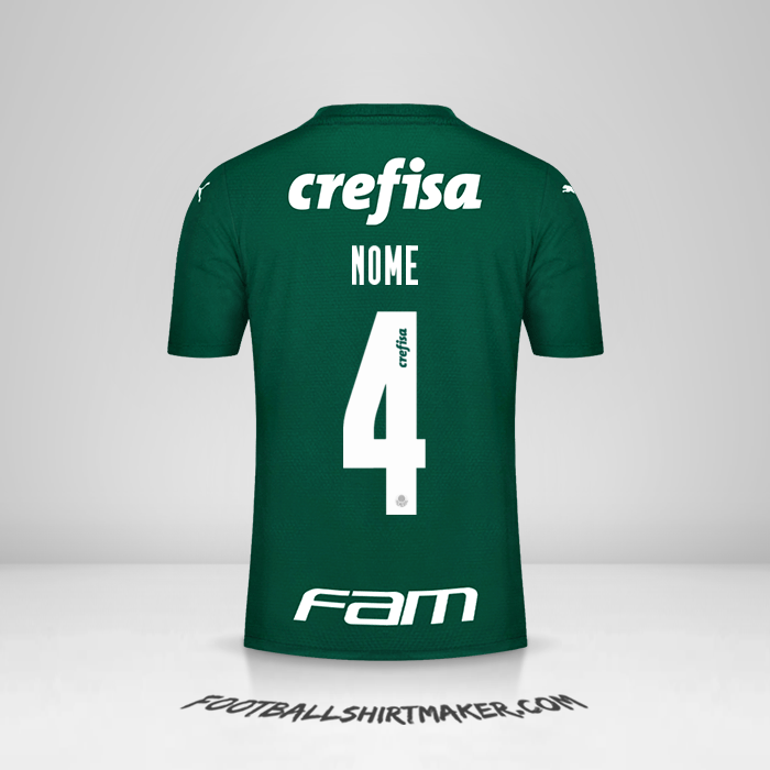 Maglia Palmeiras Libertadores 2021 -  nome - 4