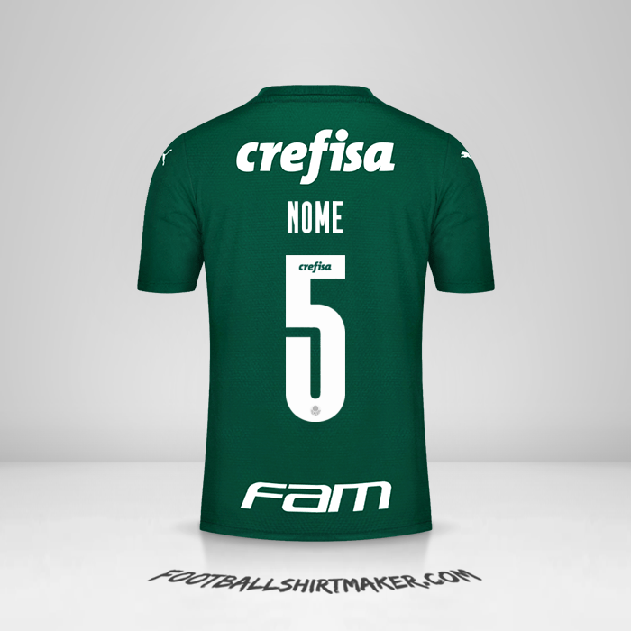Maglia Palmeiras Libertadores 2021 -  nome - 5
