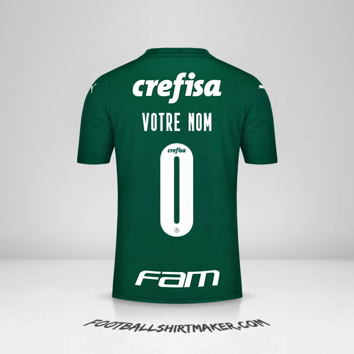 Maillot Palmeiras Libertadores 2021 -  votre nom - 0