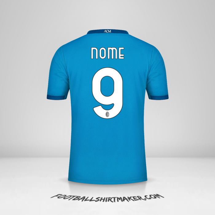 Maglia AC Milan 2020/21 Terza -  nome - 9