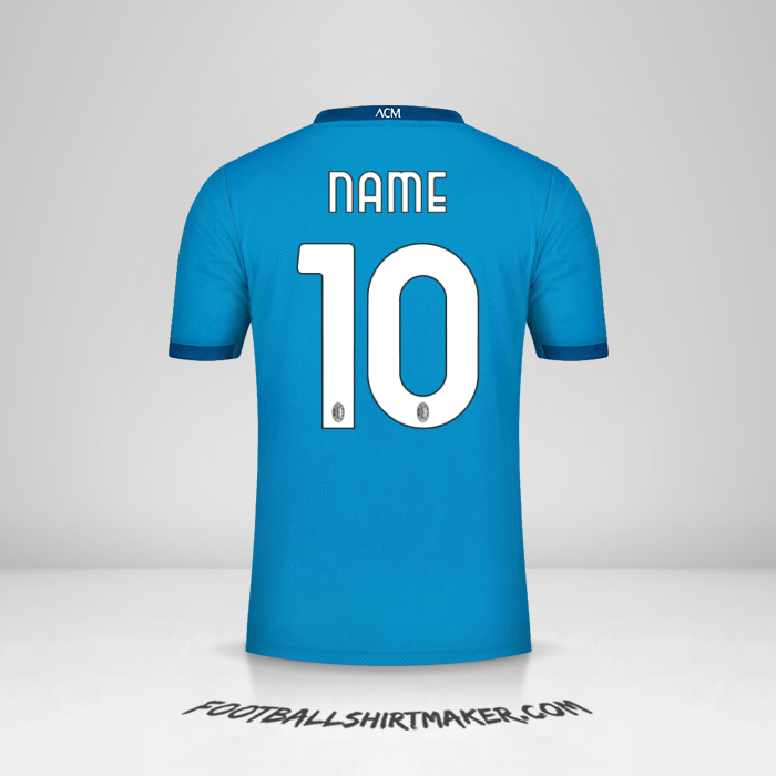 Shirt AC Milan 2020/21 Third -  name - 10
