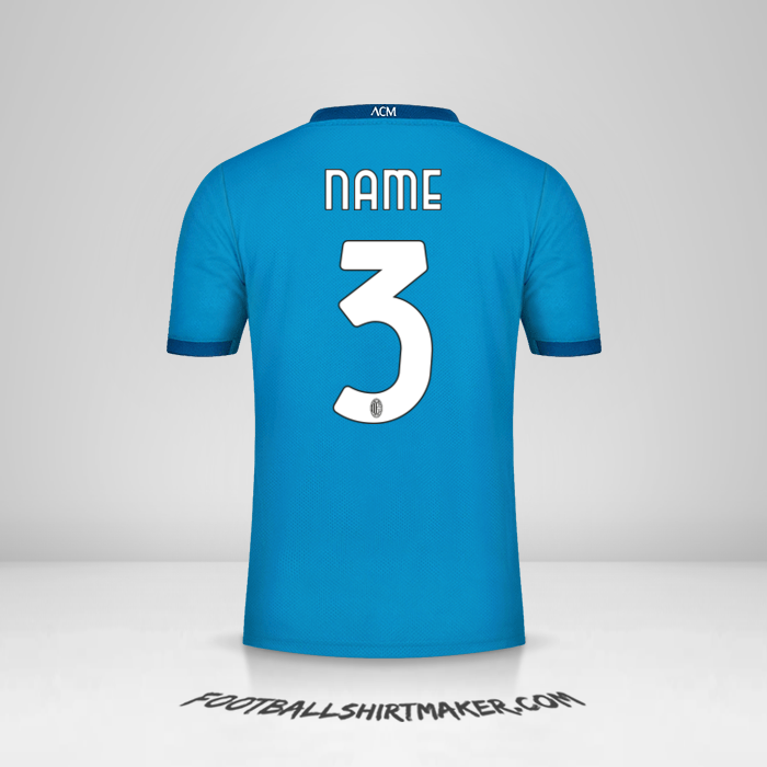 Shirt AC Milan 2020/21 Third -  name - 3