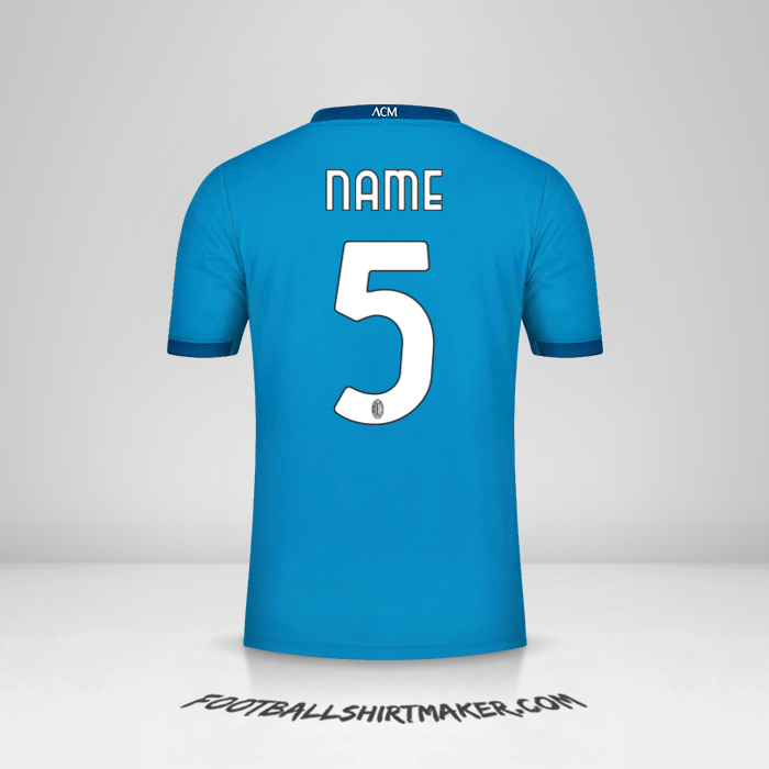 Shirt AC Milan 2020/21 Third -  name - 5