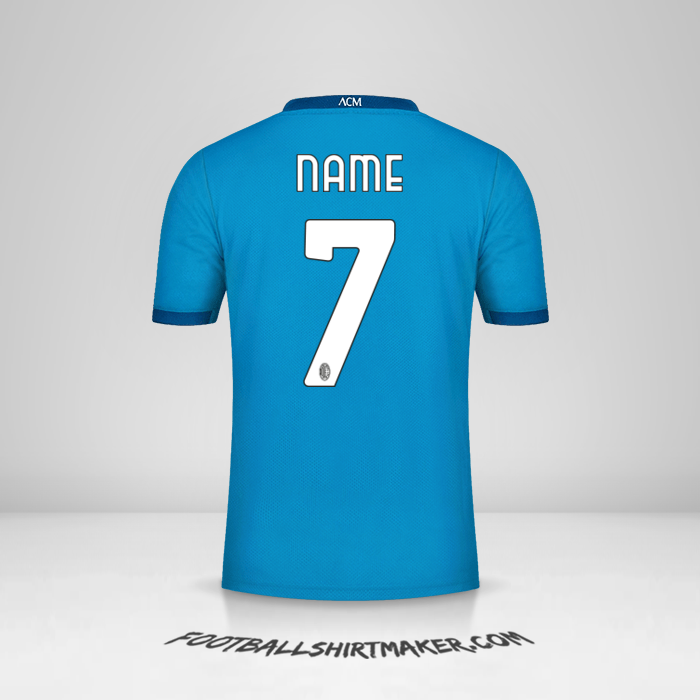 Shirt AC Milan 2020/21 Third -  name - 7