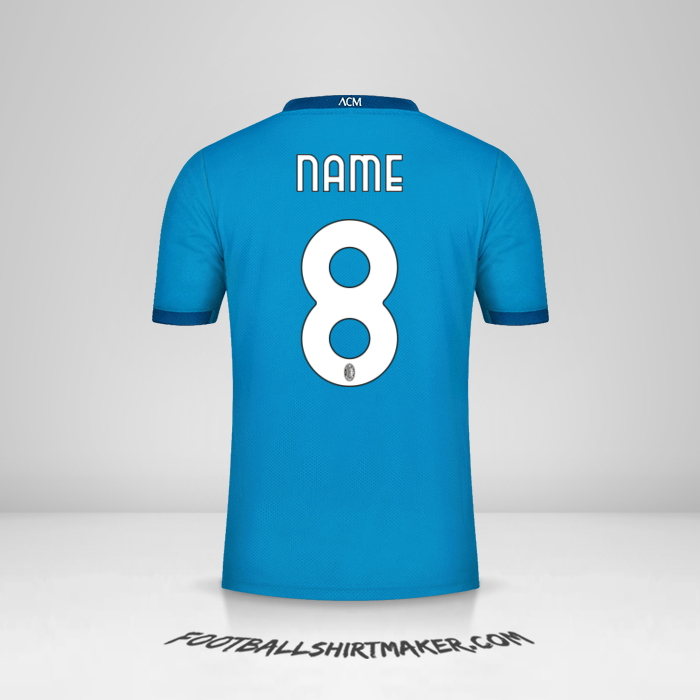 Trikot AC Milan 2020/21 Dritte -  name - 8
