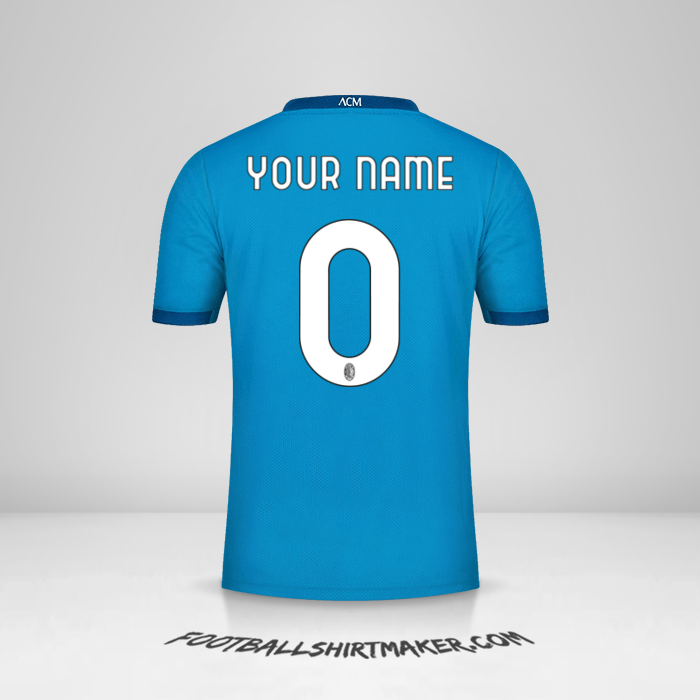 Shirt AC Milan 2020/21 III -  your name - 0
