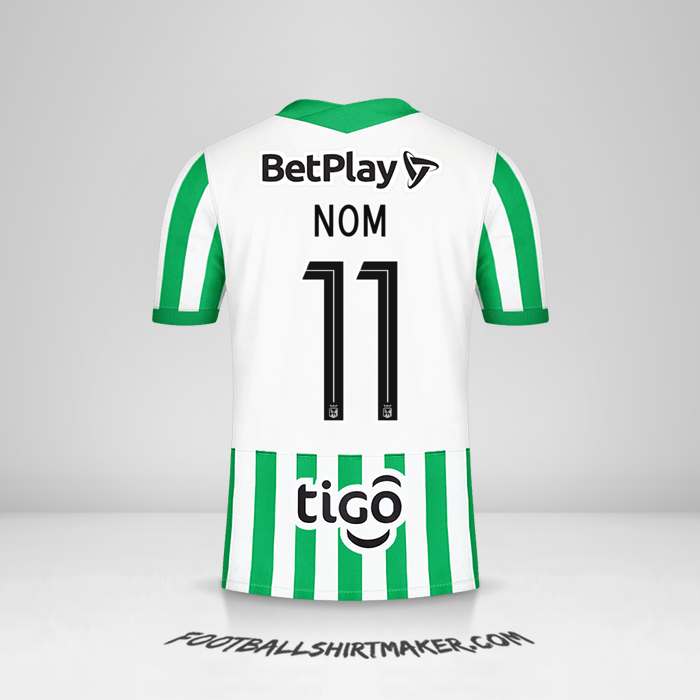 Maillot Atletico Nacional 2021 -  nom - 11