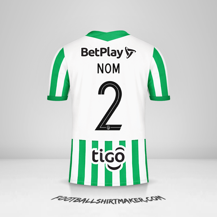 Maillot Atletico Nacional 2021 -  nom - 2