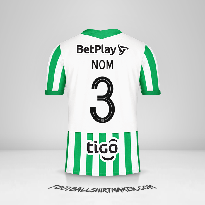 Maillot Atletico Nacional 2021 -  nom - 3