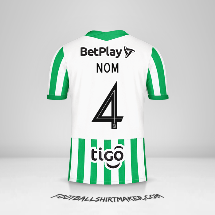 Maillot Atletico Nacional 2021 -  nom - 4